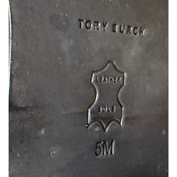 NEW TORY BURCH PERFECT BLACK 45MM LEATHER CHELSEA ANKLE BOOTIE BOOTS 152801 SZ 5 - Picture 6 of 8